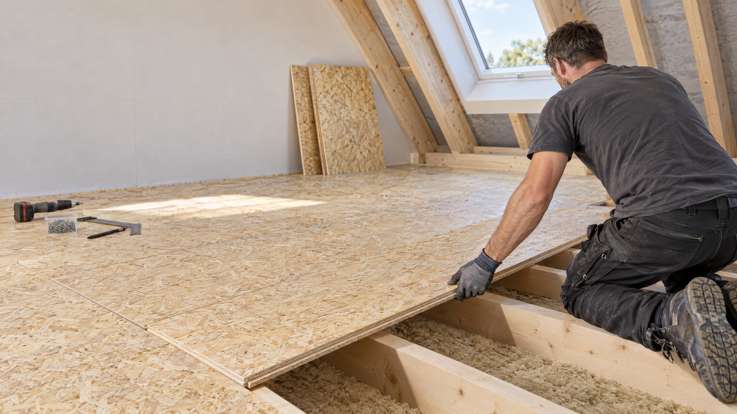 SWISS KRONO OSB 3 EN 300, Nut und Feder, ungeschliffen